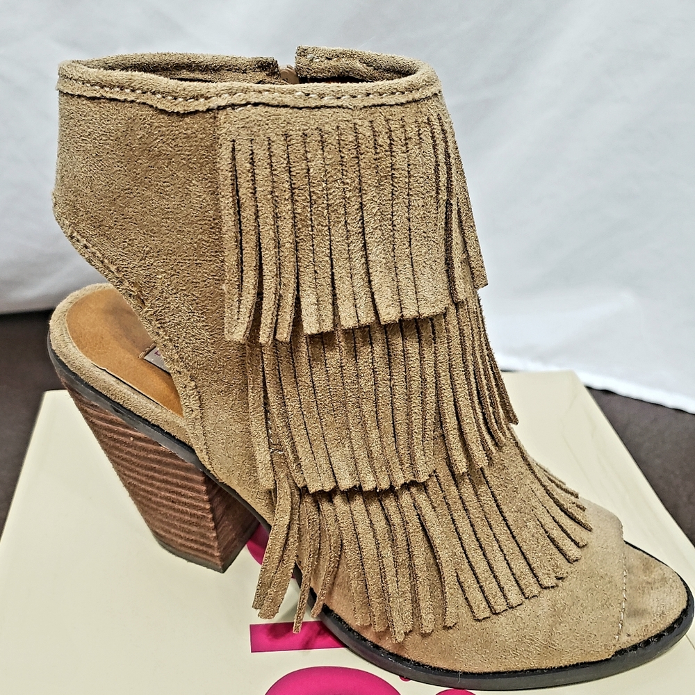 Mojo Moxie Sz 6 Taraji Tassel Fringe - Picture 2 of 8